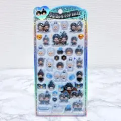 【新品】うるちゅるポップシール モンチッチ 黒