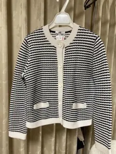 UNIQLO ストライプ カーディガン Mサイズ　新品