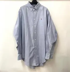 POLO シャツ ラルフローレン XL オックスフォードシャツ