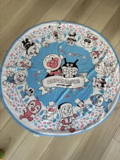 美品　アンパンマン 円形タオル SKYLARK GROUP