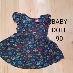 BABYDOLL ワンピース 90cmのサムネイル
