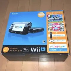 【動作良好】 Wii U ファミリー プレミアムセット kuro 新品付属品あり