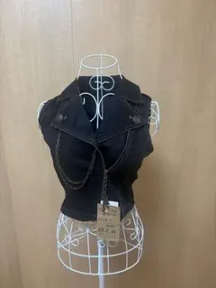 週末セール希少・激レア！未使用タグ付★d.i.a. デニムベスト 平成ギャル