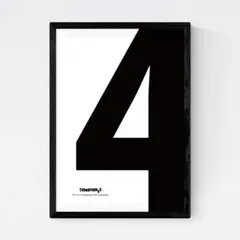 【SALE】TYPOGRAPHYS アートポスター（A4サイズ）#4517のサムネイル