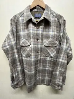 70'S PENDLETON ウール オンブレチェック ボードシャツUSA製 - メルカリ