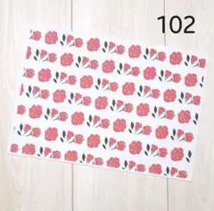 102★柄入りトレーシングペーパーA4(中厚口)6枚