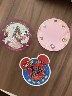 Disney Christmas 2024 オーナメント＆1st RIDEシール