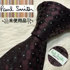 乱*気様 【未使用品】Paul Smith ネクタイ　高級シルク　レッド