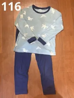 PETIT BATEAU 116cm パジャマ 6ans