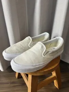 希少モデル エンジニアドガーメンツ OTW VANS スリッポン レザーバンズ