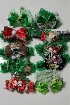 トリミングチョーカー(10個入り)　[クリスマス]