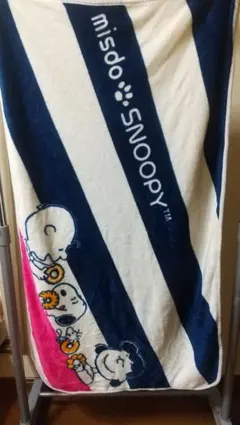 misdo SNOOPY ミスド×スヌーピー ブランケット ひざ掛け
