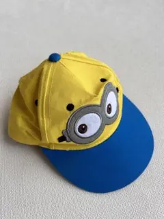 ミニオン キャップ 青黄　子供用