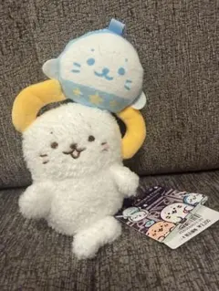 クレーンゲーム風しろたん マスコット ボールチェーン付き