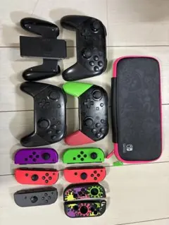 Nintendo Switch コントローラーセット　動作未確認ジャンク