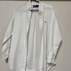 ポロ・ラルフ・ローレン 長袖シャツ ホワイト