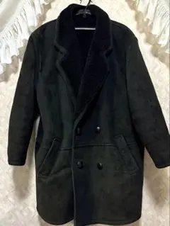 80s RAFAH リアルムートン ムートンジャケット ギャングコート 羊毛