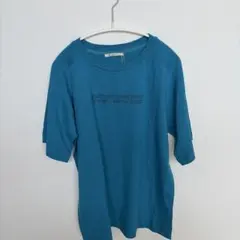 本日限定　PUAL CE CIN ロゴ刺繍 Tシャツ ブルー 新品のサムネイル