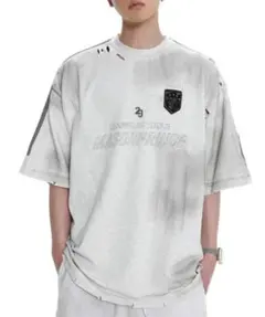 m.p studios オーバーサイズ サイドライン Tシャツ y2k Sサイズのサムネイル