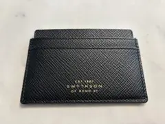 SMYTHSON Panama Flat Card Holder 【新品未使用】