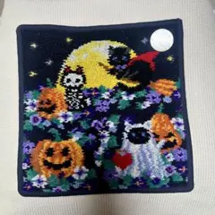 FEILER フェイラー ハンカチ ハロウィン ブラックキャット ②