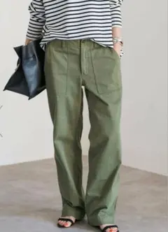 2025 Spick and Span ルーズベイカーパンツ 38