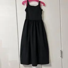 UNIQLO コンビネーションブラキャミワンピース M 黒