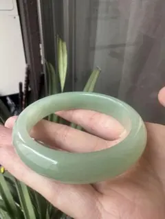 本日割引強化中！ご相談ください！ページ　和田玉バングル黄口　内径55mm 本日割引強化中！ご相談ください！様専用ページ 和田玉バングル黄口