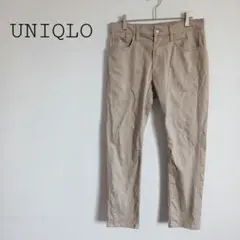 ユニクロ UNIQLO ウルトラストレッチスキニーフィットジーンズ ベージュ S