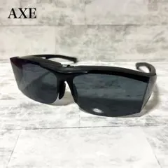 AXE アックス オーバーグラスタイプ 跳ね上げ 偏光サングラス ブラックのサムネイル
