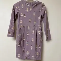 H&Mバレエ柄ワンピース