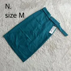 【美品】N. Natural Beauty Basic ベルト付タイトスカー