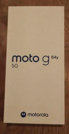 新品未使用 moto g64y 5G スペースブラック motorola