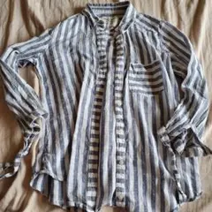 Abercrombie & Fitch ストライプシャツ S