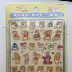 【正規品】ディズニー プーさん ボンボンドロップシール ミニ
