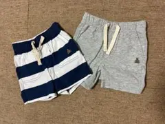 美品！GAPストライプショートパンツ、他2点セット baby gap