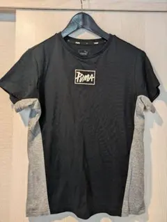 PUMA Tシャツ 160サイズ ブラック グレーのサムネイル
