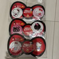 ハローキティ マイメロ クロミ 缶バッジ 　　 サンリオ　Happyくじ