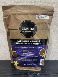 ZAVIDA コーヒー豆 ヘーゼルナッツバニラ 907g 6パック - メルカリ