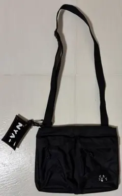 にゃー ダブルポケット ショルダーバッグ 付録 カラビナ＆ポーチつき