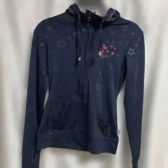 Disney ミッキー 星柄 ジップアップパーカー