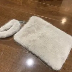 クラッチバッグ ファー