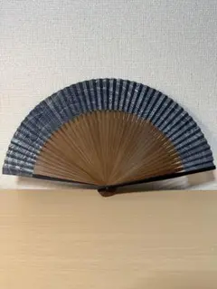 波模様　扇子
