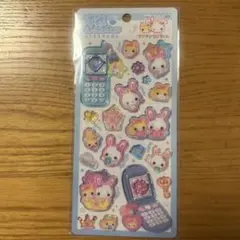 正規品 フワフワらびちゃん 平成はっぴーフォン シール