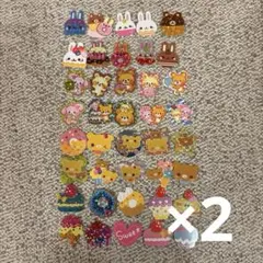 ③平成レトロ　フレークシール　40枚×2（80枚）