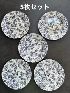 Spode パッチワークウィロー　プレート5枚 Spode パッチワークウィロー プレート5枚 - メルカリ
