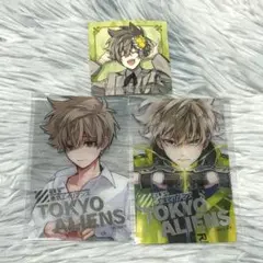 東京エイリアンズ トレーディングクリアカード アニメイト特典 ステッカー 郡司晃