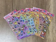 セリア　サンリオキャラクターズ　キラッとシール２　ホログラムシール　全６種セット