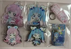 ひろがるスカイ！プリキュア　キュアプリズム　キュアスカイ　アクキー　ラバスト