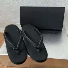 喪服用着物着用時草履とバック２点セット